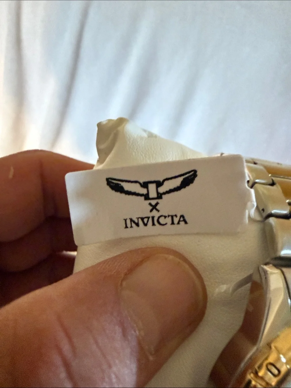 Invicta Two-Tone Gold and Silver Men's Bracelet Watch